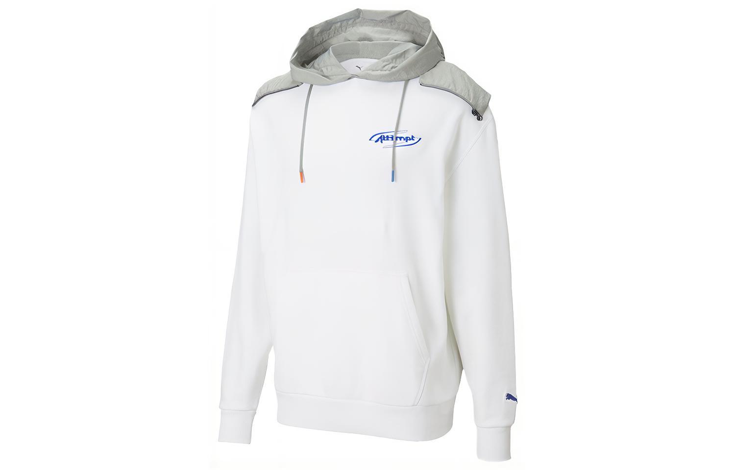 PUMA X ATTEMPT Sweatshirts Men s White Hooded Moderate Other 598263-02 XS