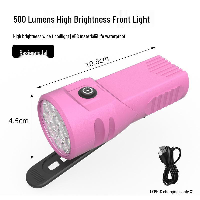 Cross-Border Multifunctional High-Brightness Flashlight & Power Bank for Portable Emergency Exploration