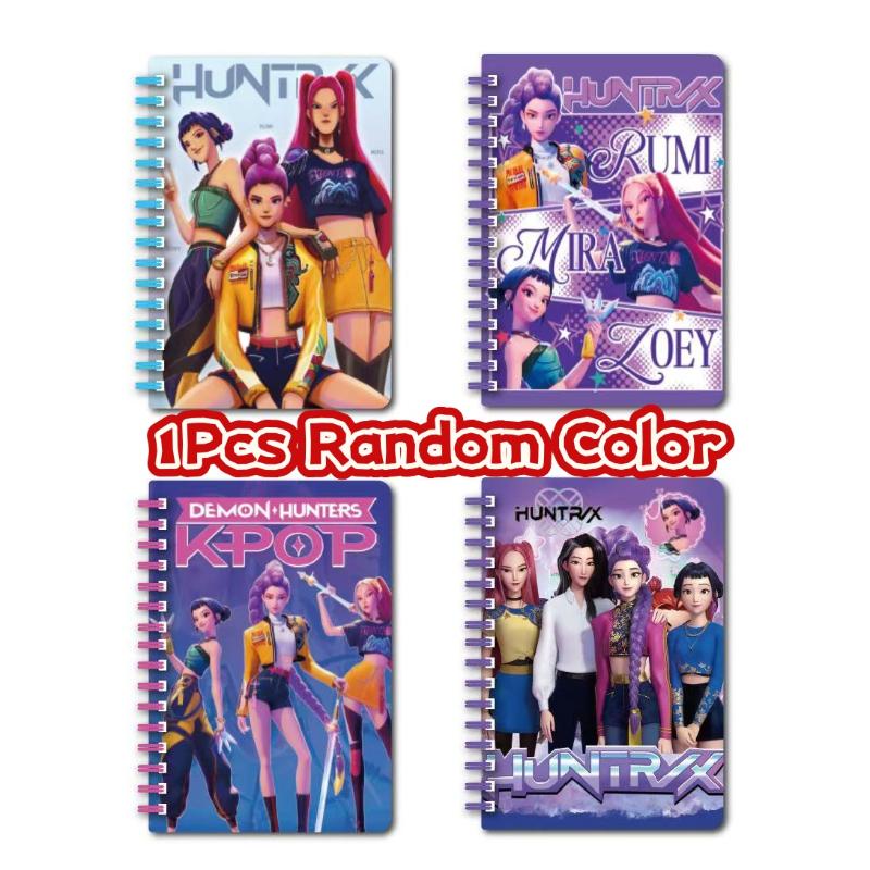 Kpop Dämonenjäger Huntrix Saja Notizbuch Rumi Mira Zoey Anime Schreibwaren Schulsachen Geschenke 15*20.2Cm