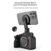 MG06 Magnetic Cold Shoe Phone Stand Adjustable 1/4 Screw Thread Vlog Live Streaming Phone Bracket