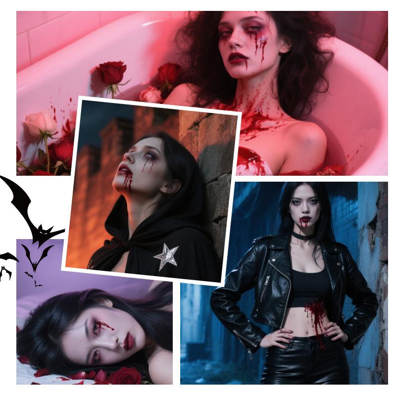 Halloween film and television makeup spoof party plasma cream fake scar plasma cream gel fake plasma cream props