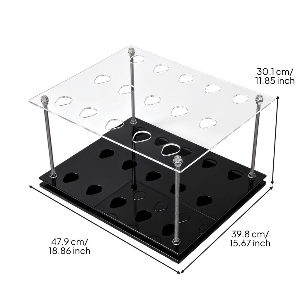 Golf Club Rack Acrylic Display Freestanding for Golfers, Indoor,