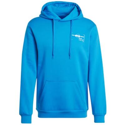 Mens Paris Relaxed Fit Long-Sleeved Hoodie