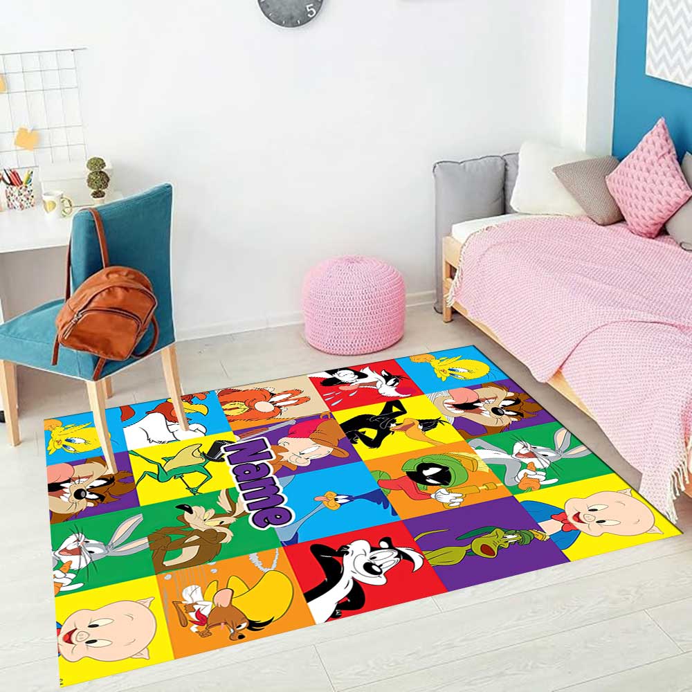 Like Warner Bros. Movies (10) Customize your name rug, office chair cushion, home bedroom living room gift.