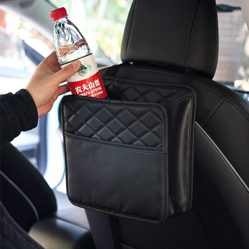 Car Back Seat Storage Box Car Organizer Auto Waterproof Phone Pocket Pouch Car Back Seat Organizer Protector Hanging Storage Bag