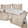 Deluxe Multi-Style Hotel Quilt: Machine-Washable, Double-Layer, Perfect for Spring & Autumn, Four Seasons Sleep Solution.