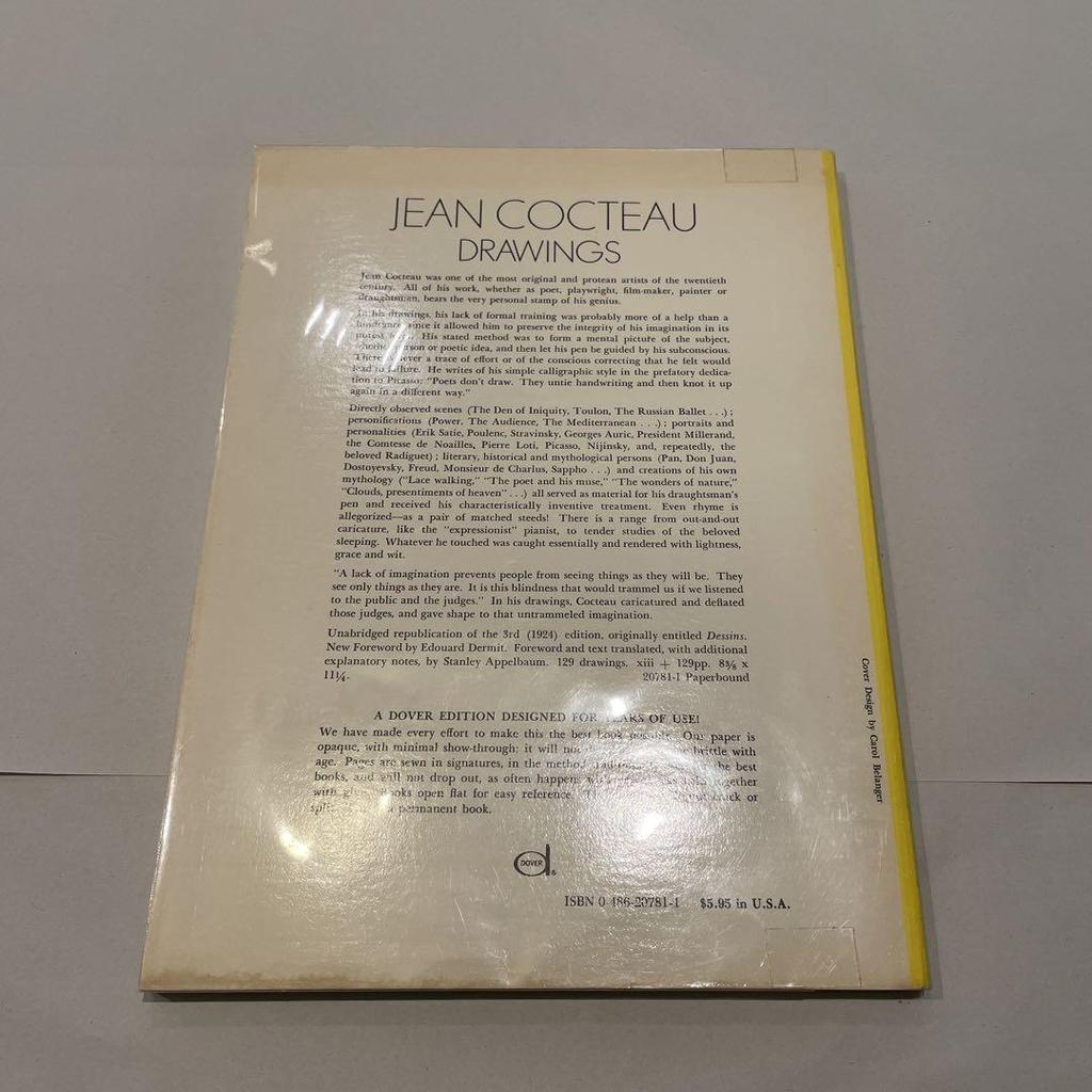 [USED] JEAN COCTEAU DRAWINGS