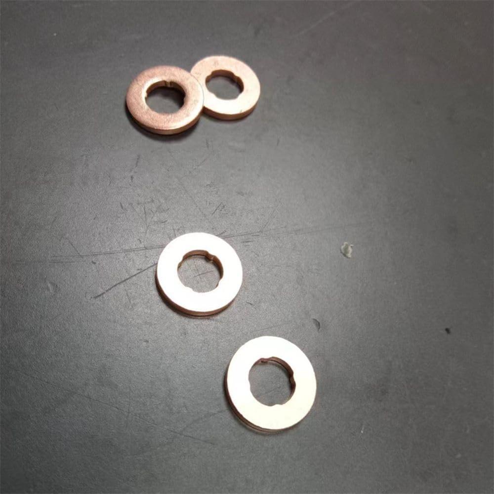 6Pcs Lower Fuel Injector Gasket Ring 924867 For BMW 1 2 3 4 5 Series Replacement
