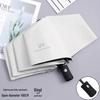 GELEITE UV Protection Dual-Use Black Glue Umbrella