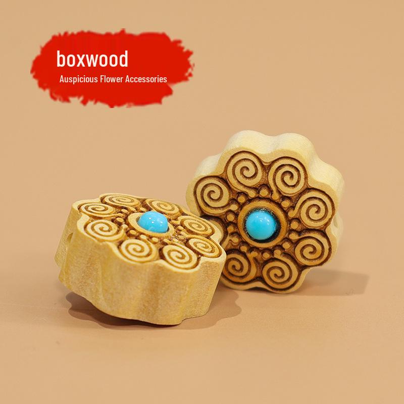 Бирюзовый самшит Инкрустированный Ювелирный Кулон и Брелок Автомобильные Подвески Поделки