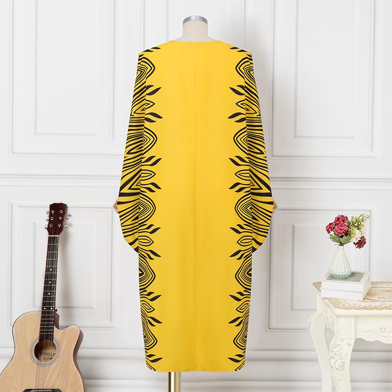 Plus Size Women Oversized Round Neck Sleeveless Print Casual Baggy Maxi Dresses