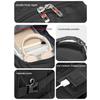 Zaino Impermeabile in Tessuto Business Casual per Studenti Universitari, Zaino Studentesco e per Laptop con Porta USB.