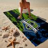 Sc Internacional Crest Beach Towel, Quick-drying, Easy To Care For, Use for Both Fitness and Beach Vacations,Sports Essential Fan Gift