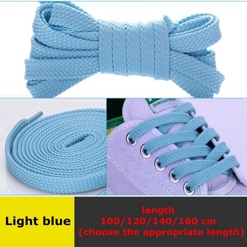 26 Colors Quality Classic Shoelaces for Sneakers Shoe laces flattened Casual Shoelace Elastic Laces 100/120/140/160CM Strings