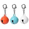 Pet Bells Vibrant Color Smooth Surface Lobster Clasp Design High Durability Easy-wearing Dress Up Metal Pet Cat Dog Collar Accessories Jingle