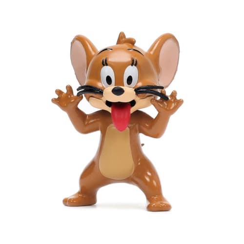 JADA TOYS 1/24 Scale Tom and Jerry Figure & Dodge Challenger Hellcat Hollywood Ride TOM & JERRY 33722