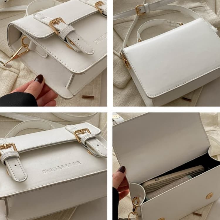 College style ladies flip tote bag messenger bag