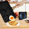 Egg Frying Pan Nonstick Pancake Pans Breakfast Skillet Cookware Pancake Pan Egg Pan Suitable for Eggs, Pancakes, Plett, Crepes