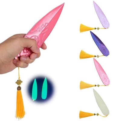 1/2 Pièces Kpop Hunter Cosplay Dart Accessoire Halloween Costume Fête Imprimé 3D Inspiré Anime Arme Stiletto de Chasseur Accessoire de Jeu de Rôle