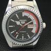 JAPAN VINTAGE REFURBISHED SEIKO 5 AUTOMATIC 6309A MENS BLACK WATCH a440839-4 Sk-a440839