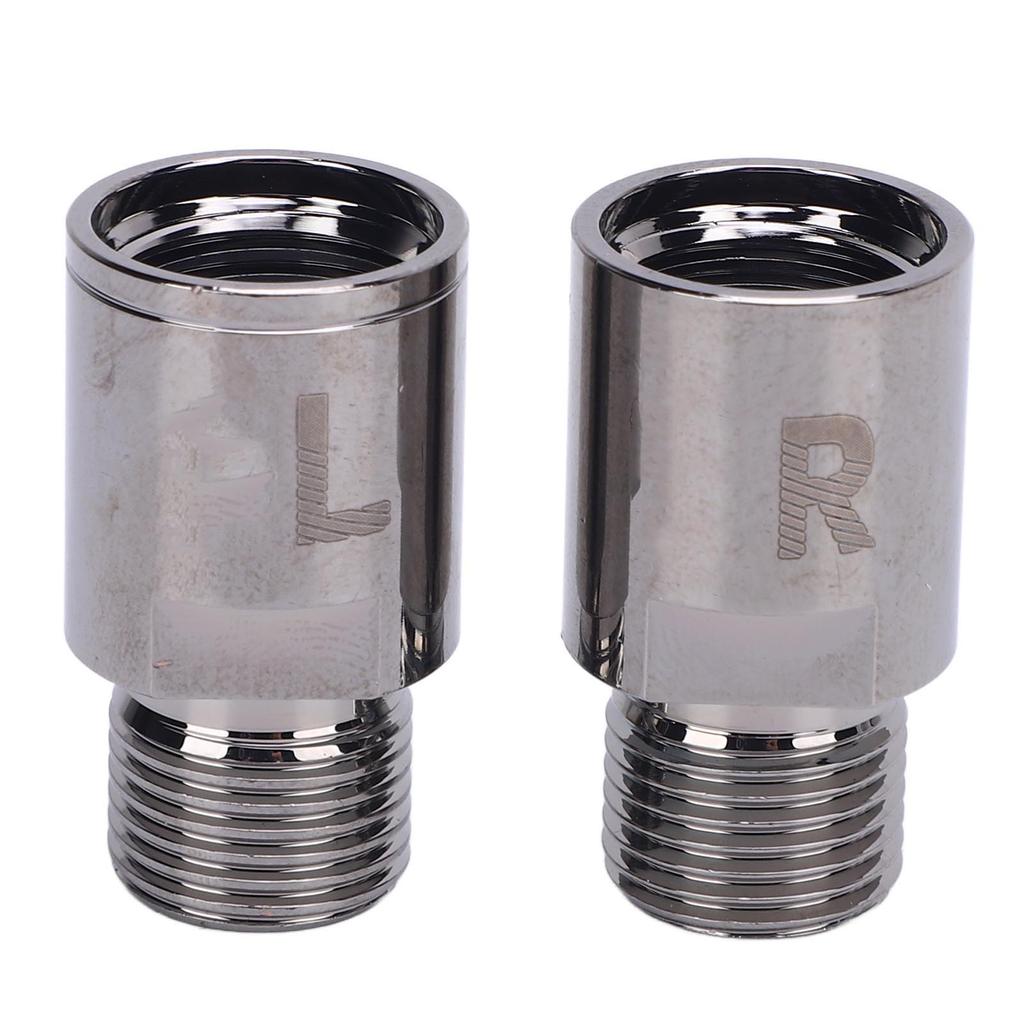 2Pcs Bike Pedal Extension Shaft Ti Alloy Protective Effortless Use Reduce Friction Bike Pedal Extend