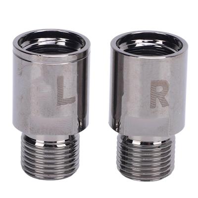 2Pcs Bike Pedal Extension Shaft Ti Alloy Protective Effortless Use Reduce Friction Bike Pedal