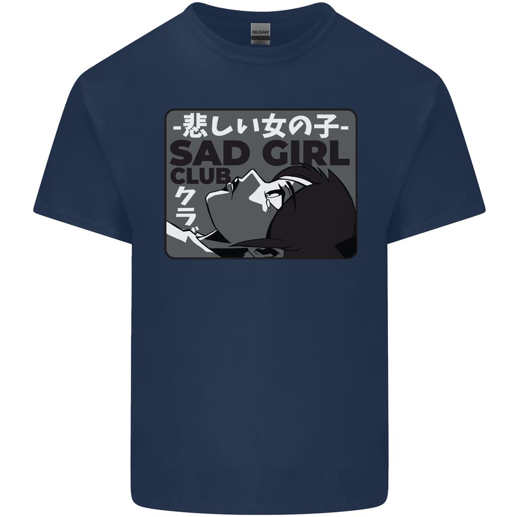 Anime Sad Girl Unisexs Light Cotton TShirt