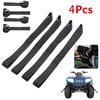 4 pezzi Cinghie Multiuso per Fissaggio Bagagli per Fissare ATV Motociclette Scooter Cinghie di Fissaggio ad Anello Morbido Cintura Robusta