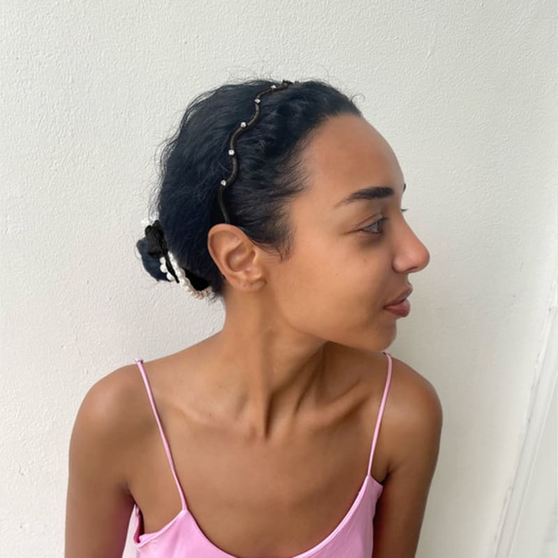 SCHO JEWELRY Ariel Wave Crystal Hairband