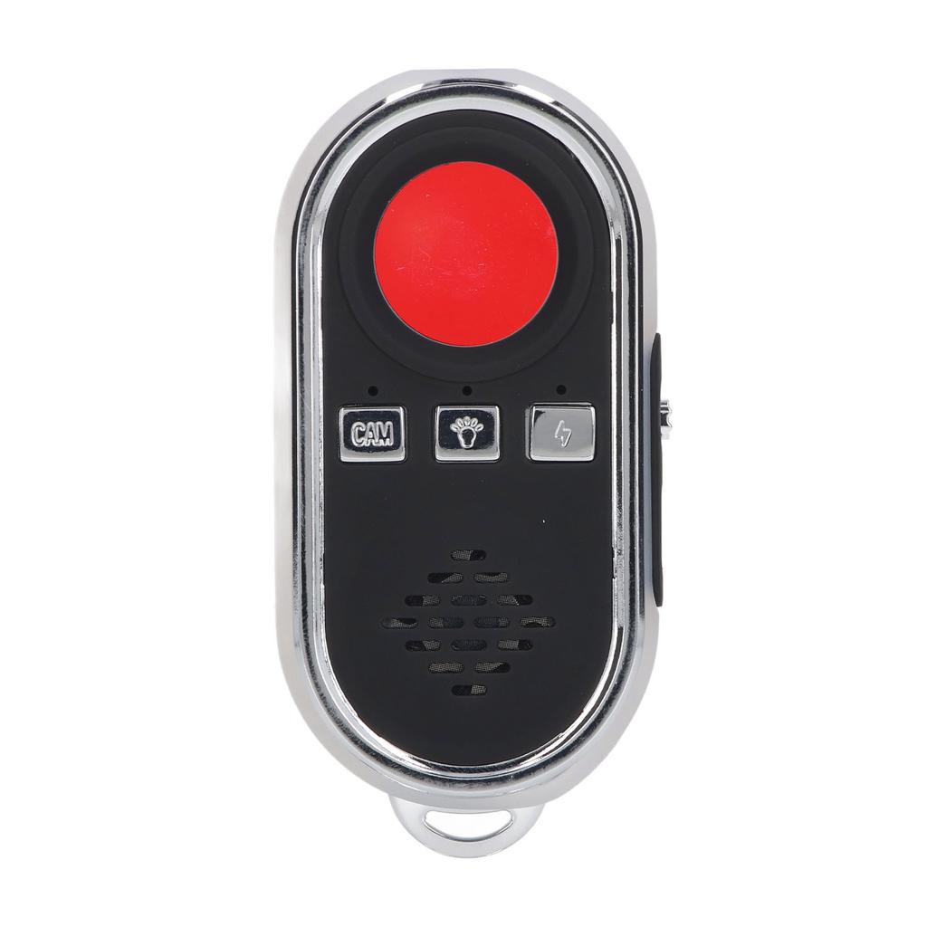 Infrared Camera Detector Audible Visual Alarm Wireless LED Anti Spy Detector for Apartment Hotel Black