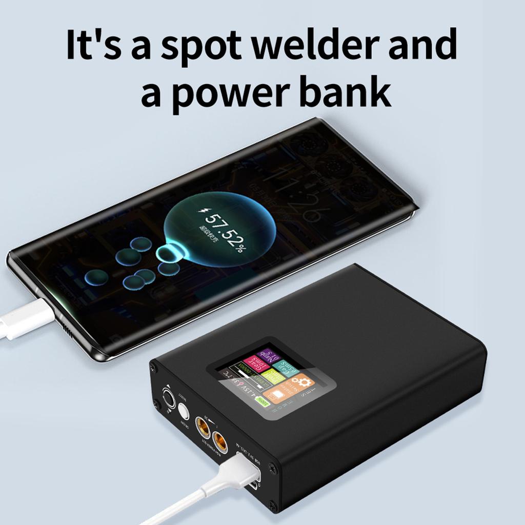 Upgraded Spot Welder 18650 Battery Spot Welding Tool With LCD Screen 18650 Li-Battery DIY Spot Welder Phone Chargers