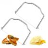 Avocado Cutter Cheese Slicer Party Serving 430 Stainless Steel Electrolysis Finish Straight-line Cutting Wire For Soft Foods