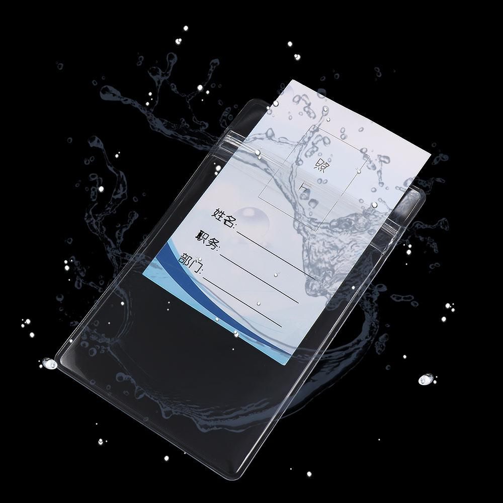 Certificate Access Card Office Supplies Work Card Protection Cover Badge Holders Work Card Holder
