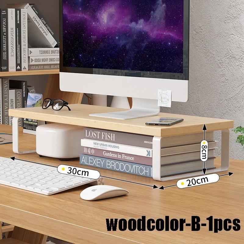 Notebook Computer Monitor Stand Desktop Computer Screen Desktop Creative Elevated Desktop Storage Rack Office Storage Supplies