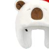 Ear Protection Warm Hat Winter for Autumn and Outdoor Backpacking Brown