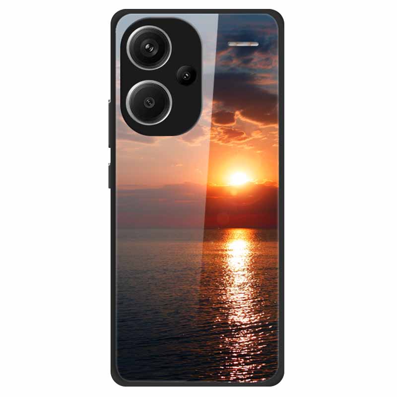 For Redmi Note 13 Pro Plus 5G Case Pro+ Tempered Glass Hard Fundas for Xiaomi Redmi Note 13 Pro Note13 5G Cover Coque Luxury
