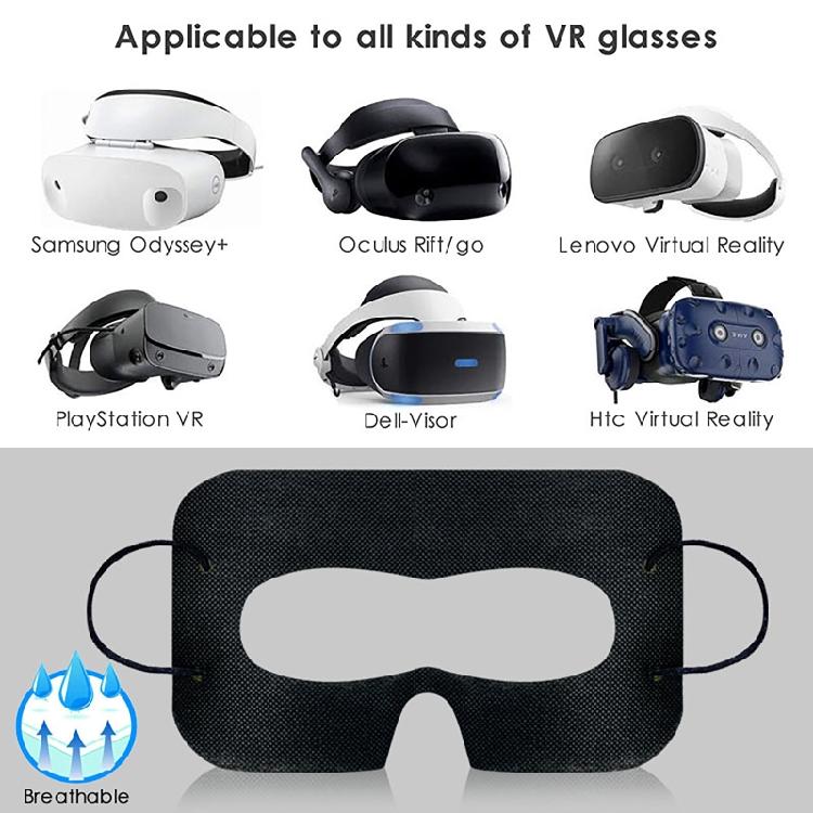 Soft & Breathable VR Eye Mask for Oculus Quest 2 VR Mask Non-Woven Cover