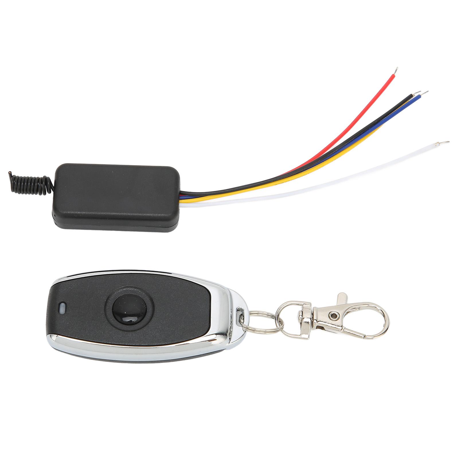 Relay Remote Switch 433MHz Wireless RF Transmitter Receiver Module Switch for Electric Door Window 3.5V‑12V