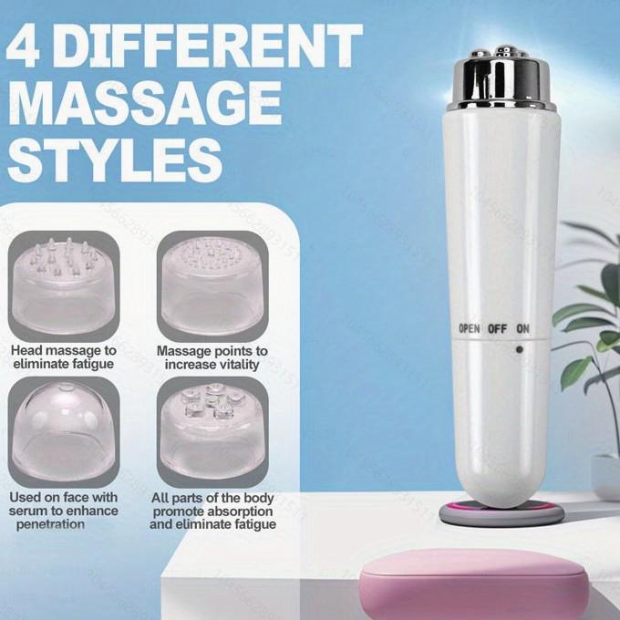 Electric Beauty Lifting & Firming Eye Massager for Dark Circles, Nasolabial Folds, and Neck Lines - Home Skin Rejuvenation Tool