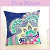 Premium Geometry Painting Pillow Case New Case 45*45 Cotton Linen Throw Pillows