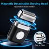 Electric Shaver for Men Floating Blades Portable Mini Electric Razor Waterproof Beard Trimmer Face & Beard Wet/Dry Shaver