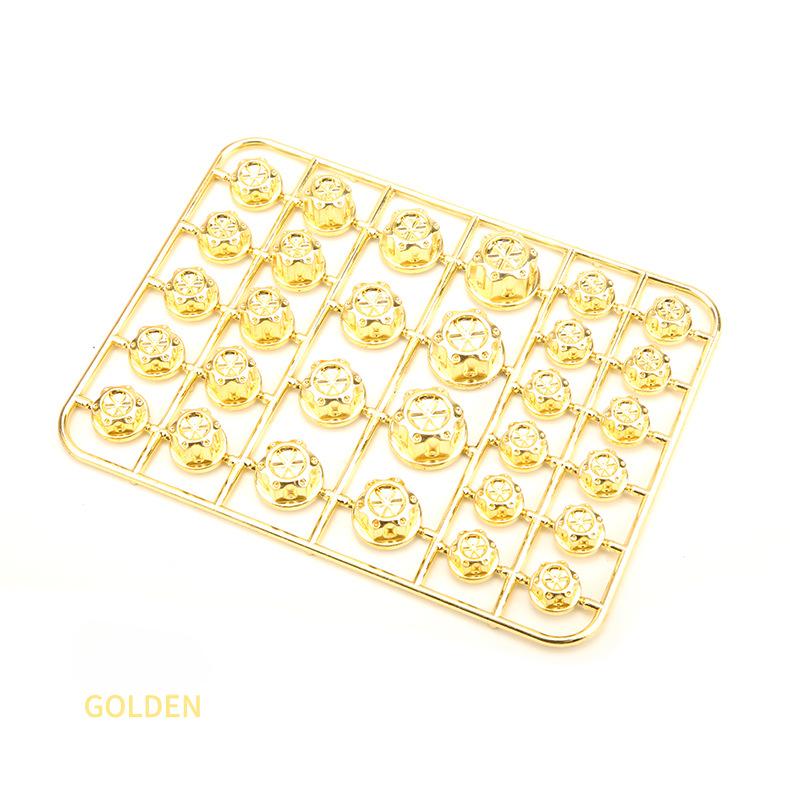 30PCS/Set Motorcycle Screw Cap Cover Head Body Decorative Engine Nut Bolt Caps Motorbike Accessories Universal