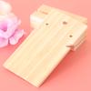 Natural Wooden Earring Holder Stand Jewelry Organizer Display Storage Rack S