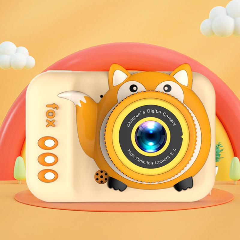 New Instant Children's Print Camera StrapLittle SLR Children's Camera Cartoon HD Dual Camera Digital Camera