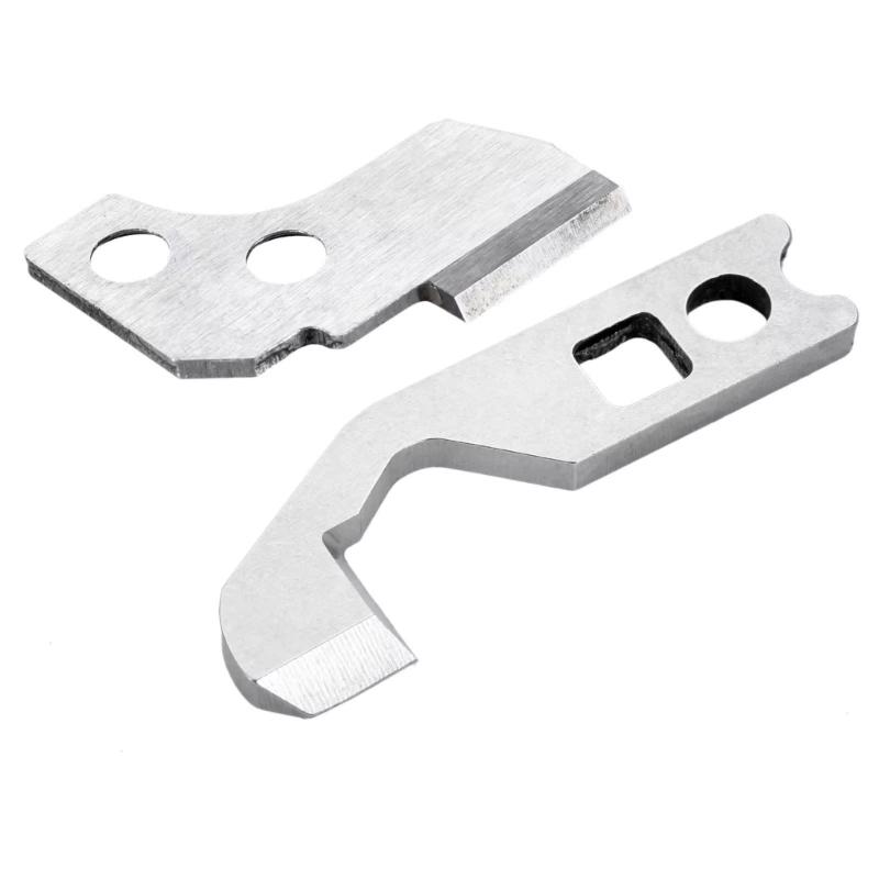 Metal Sewing Machine Upper Lower Cutter Blade 788013009 788011007 for 664 204D 3434D 504D 7933 8002D 9102D Accessories