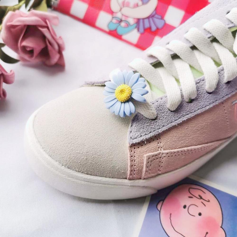 New 1pcs DIY Bow Shoe Buckle Girls and Children's DIY Shoes Accessories Trend Creative Shoelaces Decorative Shoes Accessories