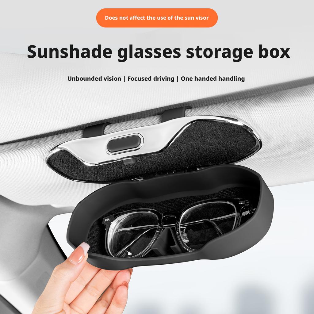 Suitable for BYD car glasses case Han Yuan Song Tang Qin Xia sunglasses car storage box