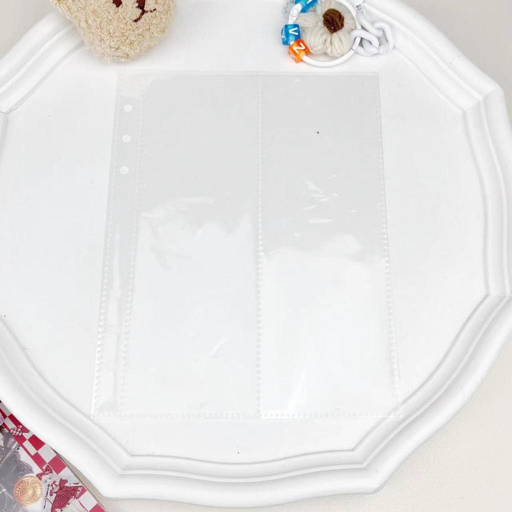 Korean Style Plaid A5 Loose-Leaf Photo Album - Cute, Hard Shell, Three-Inch Card Storage for Star-Chasing Fans