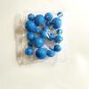 20PCS 2cm-4cm Spheres Cake Topper Mixed Glitter Balls Set Celebrate Artificial Balls  Party