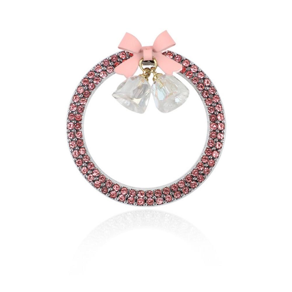 Stilvolles Autoinnenraum Auto Dekorativer Ring Autoinnendekoration Elegantes Design Lang anhaltender Glanz Für die meisten Automodelle